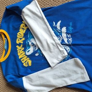 NWT Shark Rider Long Sleeve Tee Size 10